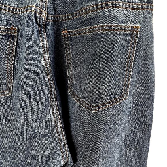 Shein High Rise Raw Hem Jeans Womens Size M - Picture 4 of 6